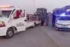 Aksaray sokaklarında 8 tekerli Tofaş! Aracını tank gibi modifiye etti, polisten kaçamadı