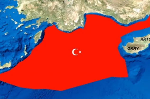 Mavi Vatan haritası! Mavi Vatan son dakika neresi, ne demektir? Oruç reis mavi vatan en son haberleri...