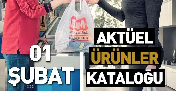 BİM'de indirimli ürünler belli oldu