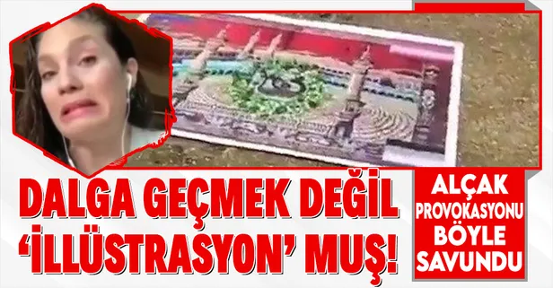 Nevşin Mengü Boğaziçi Üniversitesi'nde Kabe-i Muazzama’ya yapılan saygısızlığı böyle savundu!