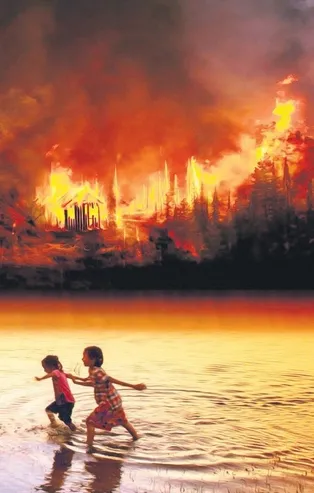 İki İstanbul yandı