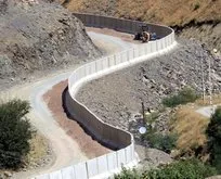 43 kilometre beton duvar
