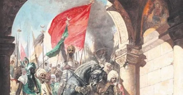 Fatih Sultan Mehmet’in İstanbul’u Fethi tablosu 1 milyon 750 bin dolardan satışa çıktı