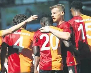 G.Saray Zurich karşısında gençlerle güldü