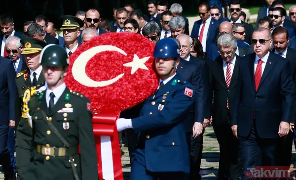 Büyük Zaferin 97'nci yıl dönümü! Anıtkabir'den özel kareler - 29