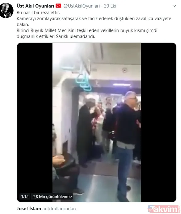 29 Ekim'de metroda yaşanan utanç görüntüsüne tepki yağıyor! Kim olduğu ortaya çıktı - 6