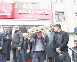 İcraatın içinden! Fatih Erbakan, Saadet Partisi Genel Merkezi’ni icraya verdi