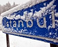 İstanbul için kar alarmı