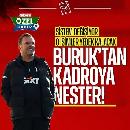 Sistem değişiyor! O isimler yedek kalacak: Buruk’tan kadroya neşter