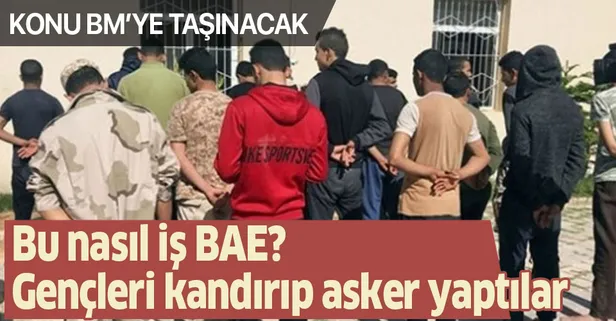 BAE'li şirket Sudan'lı gençleri kandırıp askeri kampa götürdü!