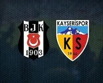 Beşiktaş evinde Kayserispor’a 2-1 yenildi