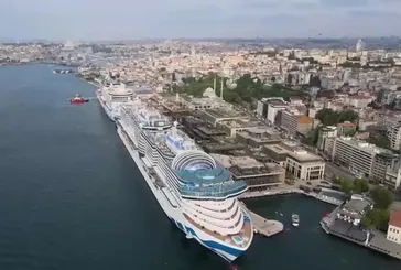 Kruvaziyer turizmin rotası Kuşadası