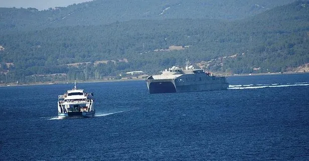 ’USNS Yuma’ adlı ABD savaş gemisi Akdeniz’e iniyor