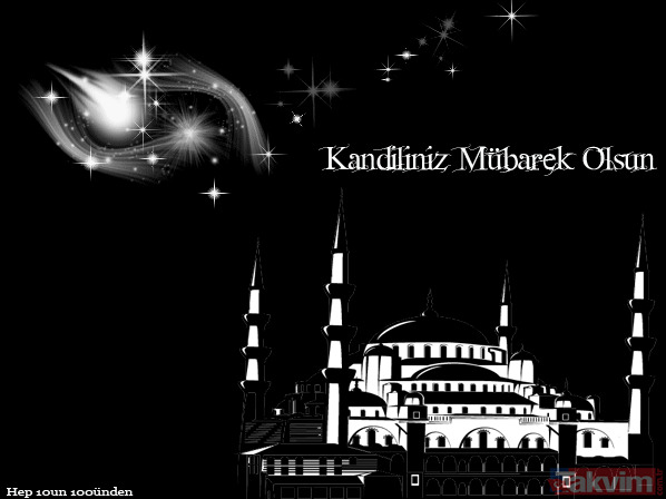 Facebook, WhatsApp, Instagram için BERAT KANDİLİ DİLEKLERİ resimli, hareketli gifler | Sevgiliye, eşe, akrabaya kandil mesajları! 17 MART BERAT KANDİLİ MESAJLARI 2022 - 8