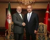 Çavuşoğlu İranlı mevkidaşı Zarif ile görüştü