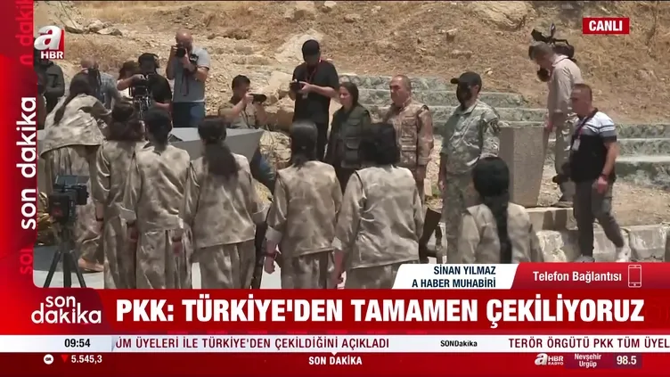 PKK: Türkiye’den tamamen çekiliyoruz