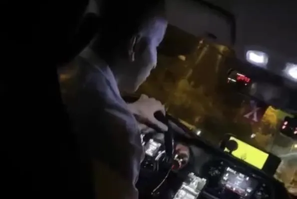 Taksici dehşeti kamerada