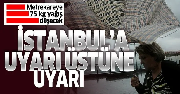 Son dakika: Meteoroloji’den İstanbul’a sağanak yağış uyarısı | 21 Ağustos hava durumu