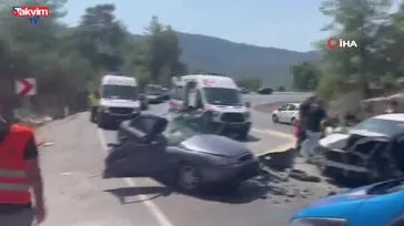 Antalya Akseki’de trafik kazası: 8 yaralı