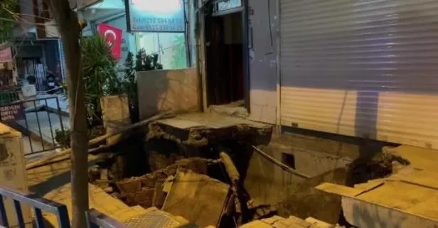 İstanbul’da 7 katlı bina kömürlüğe çöktü
