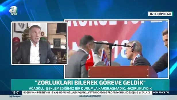 Trabzonspor Başkanı Ahmet Ağaoğlu: Zorlukları bilerek göreve geldik