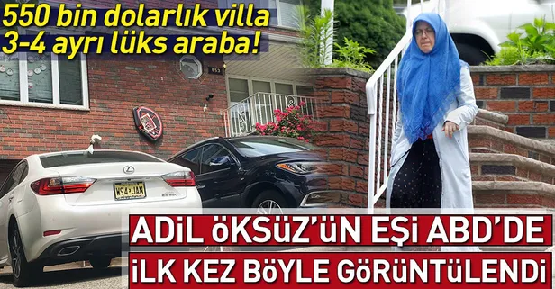 Adil Öksüz'ün eşi ABD'de görüntülendi!