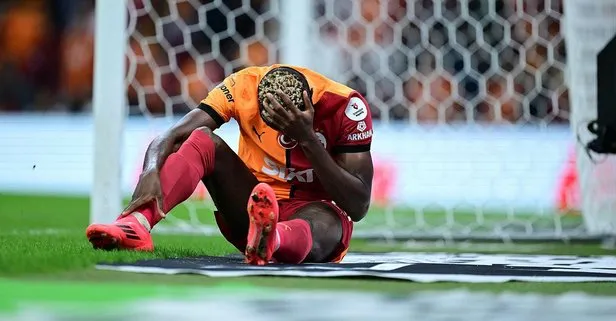 Galatasaray’da Victor Osimhen şoku! Sakatlık tarihi uzadı