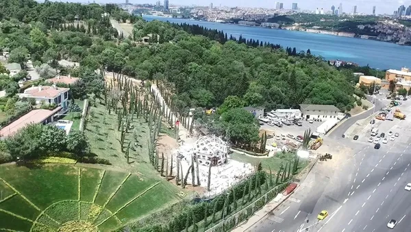 15 Temmuz Şehitler Anıtı'nın yüzde 95'i tamamlandı-1