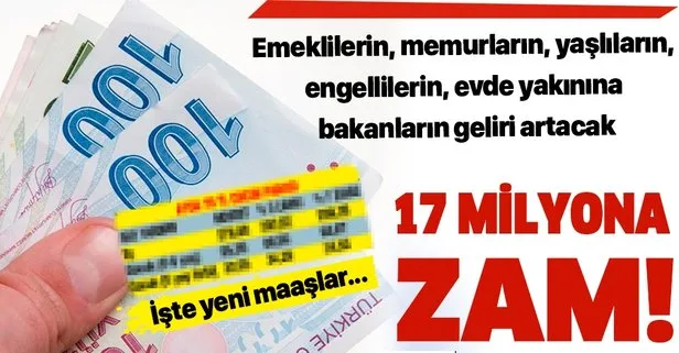 17 milyona zam