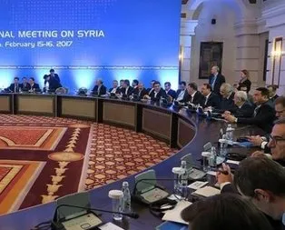 Suriye konulu Astana toplantısı başladı