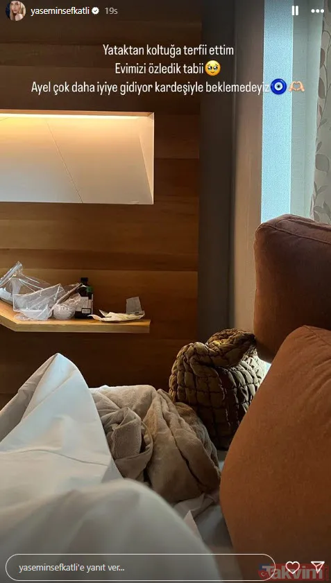 Çiçeği burnunda anne Yasemin Şefkatli oğlu Emir'le paylaştı "Ayel'i bekliyoruz" İkizlerden İbrahim Ayel ameliyat olmuştu - 10