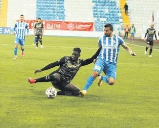 Erzurumspor zor kurtuldu