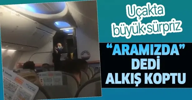 İzmir depreminden dönen kahraman AKUT ekibine uçakta alkışlı karşılama!