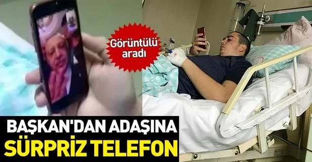 Başkan Erdoğan lösemi tedavisi gören Tayyip Atmaca’yı telefonla aradı