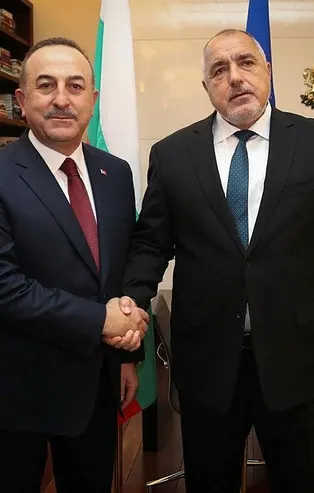 Son dakika: Bakan Çavuşoğlu, Bulgaristan Başbakanı Borisov ile görüştü