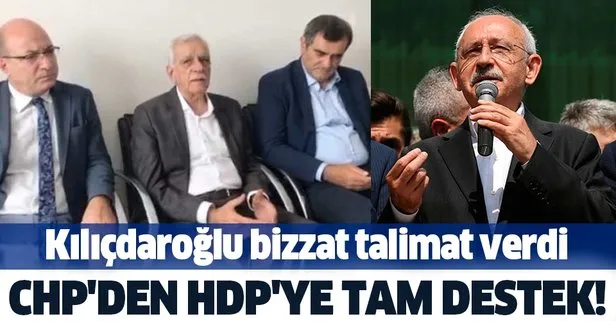 CHP’den ortağı HDP’ye tam destek! Kılıçdaroğlu’nun talimatıyla Ahmet Türk’ü ziyaret ettiler