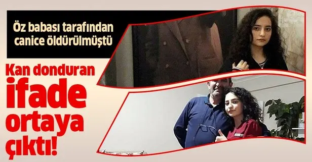 Ankara’da öz babası tarafından öldürülen Şeyma Yıldız cinayetinde flaş gelişme! O ifade ortaya çıktı!
