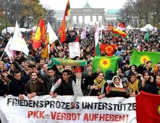 PKK'lı hainler Avrupa'da terör estirdi