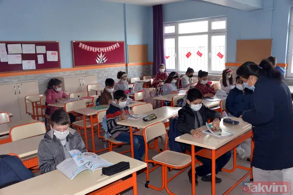 SON DAKİKA: Yüz yüze eğitim ne zaman? Yüz yüze eğitim bu sabah başladı - 9