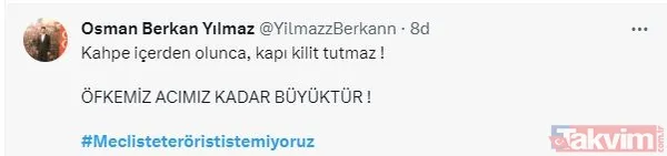 Tüm Türkiye şehitlerimiz için ayakta! Sosyal medyada CHP'ye ve PKK'nın siyasi uzantısı HDP/DEM'e tepki yağdı! #MeclisteTeröristİstemiyoruz - 9