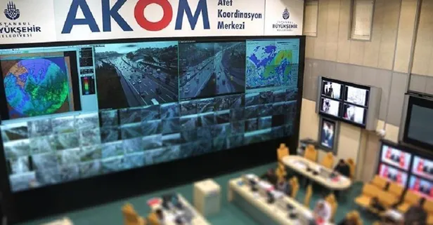 AKOM'dan İstanbul'un 5 ilçesi için flaş uyarı