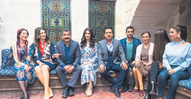 ‘Aşk ve Mavi’ setine Romanya’dan ziyaret