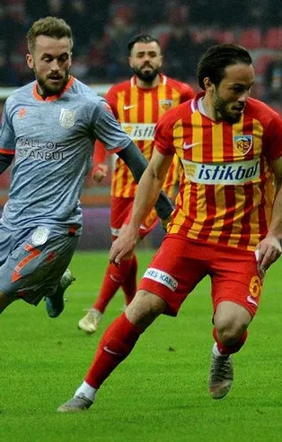 Başakşehir'den kritik 3 puan! Kayserispor 1-4 Başakşehir (MAÇ SONUCU)
