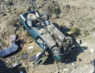 Konya’da feci kaza! Otomobil köprüden uçtu