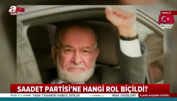 24 Haziran'da Saadet Partisi'ne hangi rol biçildi?