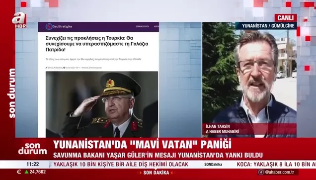 Yunanistan'da "Mavi Vatan" paniği!