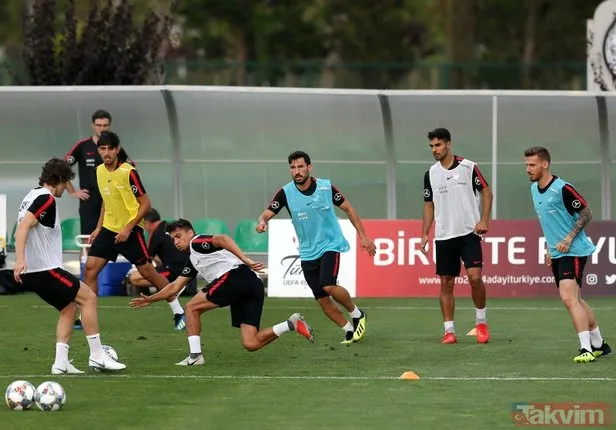 A Milli Futbol Takımında mesai başladı