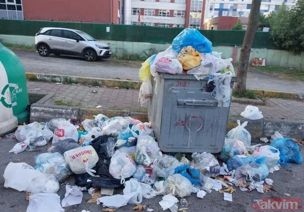 CHP'li belediyelerdeki işçiler greve gitti! İstanbul'da 90 esintileri Kartal'da çöp dağları: "Nefes alamıyoruz, mikrop soluyoruz" - 9