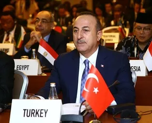 Dışişleri Bakanı Mevlüt Çavuşoğlundan uluslararası topluma Filistin çağrısı