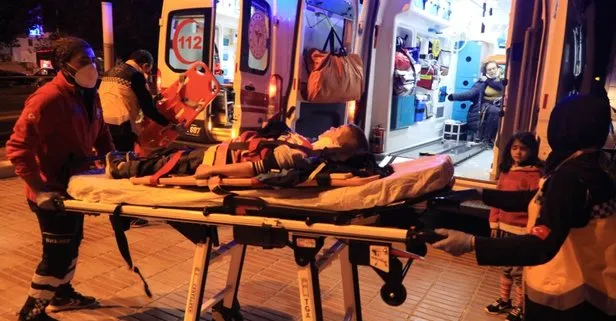 Burdur’da iş makinesi ile otomobil çarpıştı: 1 ölü 3’ü çocuk 4 yaralı